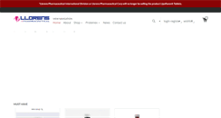 Desktop Screenshot of llorenstore.com